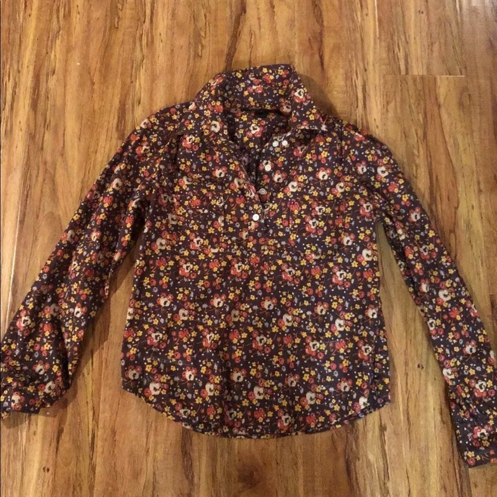 Marc Jacobs Floral Button Down